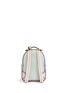 Back View - Click To Enlarge - VALENTINO GARAVANI - 'Rockstud' mini watercolour leather backpack