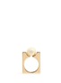 Main View - Click To Enlarge - CHLOÉ - 'Darcey' pearl square ring