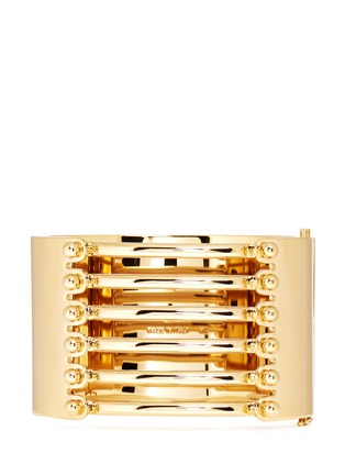 Main View - Click To Enlarge - CHLOÉ - 'Frances' open bar brass bangle