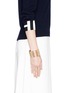 Figure View - Click To Enlarge - CHLOÉ - 'Frances' open bar brass bangle