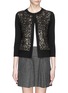 Main View - Click To Enlarge - ST. JOHN - Sequin panel silk-cashmere cardigan