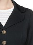 Detail View - Click To Enlarge - ST. JOHN - 'Caroline' notch lapel Milano knit jacket