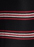 Detail View - Click To Enlarge - ST. JOHN - Stripe hem braid knit pencil skirt