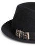 Detail View - Click To Enlarge - MY BOB - 'Carl' rabbit fur felt fedora hat