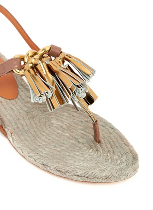Detail View - Click To Enlarge - LANVIN - T-strap flat sandals 