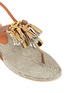 Detail View - Click To Enlarge - LANVIN - T-strap flat sandals 