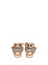 Back View - Click To Enlarge - LANVIN - T-strap flat sandals 