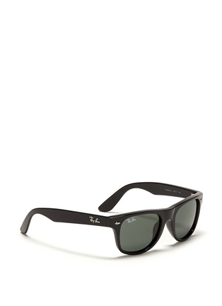 Figure View - Click To Enlarge - RAY-BAN - 'Wayfarer Junior' plastic sunglasses