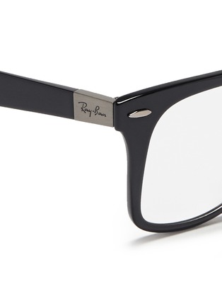 Detail View - Click To Enlarge - RAY-BAN - 'Wayfarer Liteforce' thermoplastic optical glasses