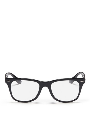 Main View - Click To Enlarge - RAY-BAN - 'Wayfarer Liteforce' thermoplastic optical glasses