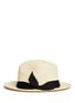 Figure View - Click To Enlarge - SENSI STUDIO - Twist band Panama hat