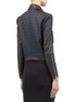 Back View - Click To Enlarge - HELMUT LANG - Contrast textured panelled jacket