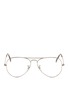Main View - Click To Enlarge - RAY-BAN - Wire rim aviator optical glasses
