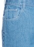 Detail View - Click To Enlarge - 73184 - Broken heart patch cropped boyfriend jeans