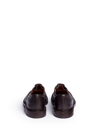 Back View - Click To Enlarge - TRICKER’S - 'Bourton' brogue leather Derbies
