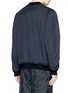Back View - Click To Enlarge - T BY ALEXANDER WANG - Washed nylon bomber jacket