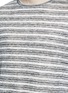Detail View - Click To Enlarge - T BY ALEXANDER WANG - Stripe burnout T-shirt