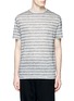 Main View - Click To Enlarge - T BY ALEXANDER WANG - Stripe burnout T-shirt