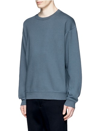 Front View - Click To Enlarge - T BY ALEXANDER WANG - Vintage fleece cotton blend sweatshirt