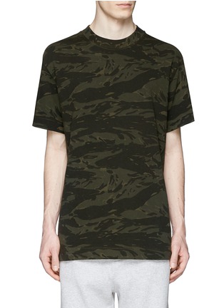 Main View - Click To Enlarge - T BY ALEXANDER WANG - Camouflage print T-shirt