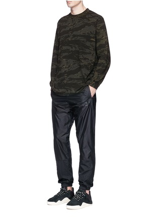 Figure View - Click To Enlarge - T BY ALEXANDER WANG - Camouflage print long sleeve T-shirt