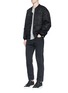 Figure View - Click To Enlarge - T BY ALEXANDER WANG - Camouflage print back patch bomber jacket