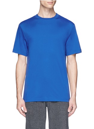 Main View - Click To Enlarge - T BY ALEXANDER WANG - High neck mercerised cotton T-shirt