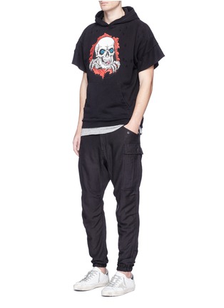 Figure View - Click To Enlarge - R13 - Cotton-hemp twill cargo pants