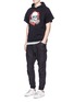 Figure View - Click To Enlarge - R13 - Cotton-hemp twill cargo pants