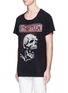 Front View - Click To Enlarge - R13 - 'RTHIRTEEN' skull print slub jersey T-shirt