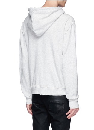 Back View - Click To Enlarge - R13 - Spliced cotton French terry hoodie