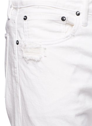 Detail View - Click To Enlarge - SIMON MILLER - 'Wayne' slim fit distressed jeans