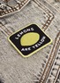 Detail View - Click To Enlarge - MARC JACOBS - 'Lemons are Yellow' embroidered patch