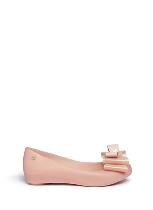 Main View - Click To Enlarge - MELISSA - 'Ultragirl Sweet XII' bow PVC flats