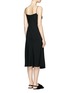 Back View - Click To Enlarge - THE ROW - 'Gibbons' crepe midi dress