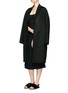 Figure View - Click To Enlarge - THE ROW - 'Gibbons' crepe midi dress