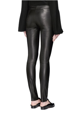 Back View - Click To Enlarge - THE ROW - 'Moto' stretch leather pants