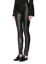 Front View - Click To Enlarge - THE ROW - 'Moto' stretch leather pants