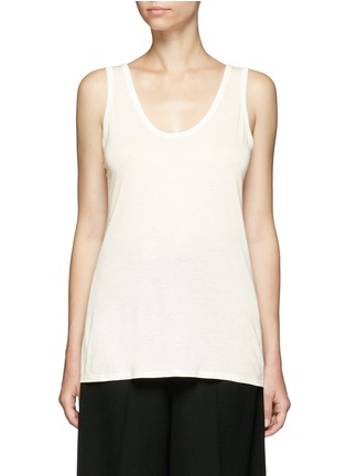 Main View - Click To Enlarge - THE ROW - 'Thomaston' slub jersey tank top