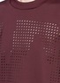Detail View - Click To Enlarge - TOPSHOP - Logo lasercut sweatshirt