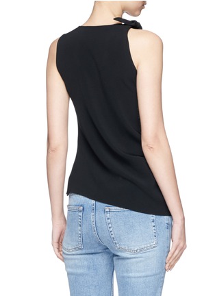 Back View - Click To Enlarge - ACNE STUDIOS - 'Bellair' knotted shoulder tank top