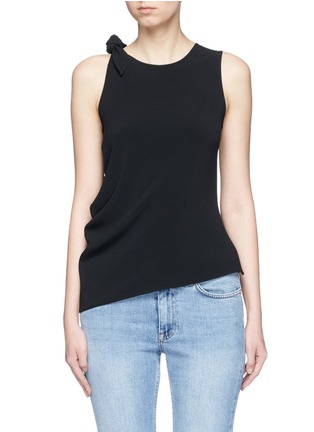 Main View - Click To Enlarge - ACNE STUDIOS - 'Bellair' knotted shoulder tank top