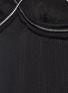 Detail View - Click To Enlarge - 3.1 PHILLIP LIM - Zip ruffle plissé pleat crepe dress