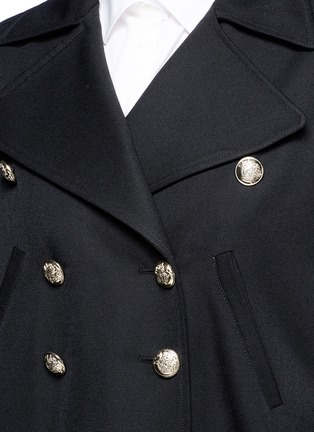 Detail View - Click To Enlarge - LANVIN - Double breasted military wool jacket
