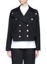 Main View - Click To Enlarge - LANVIN - Double breasted military wool jacket