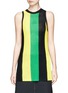 Main View - Click To Enlarge - PROENZA SCHOULER - Stripe open mesh knit tank top