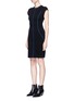 Front View - Click To Enlarge - EMILIO PUCCI - Punto Milano knit dress