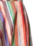 Detail View - Click To Enlarge - 72722 - 'Melted Rainbow' embroidered A-line skirt