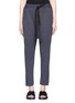 Main View - Click To Enlarge - BASSIKE - Drop crotch cotton jersey sweatpants