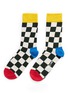 Main View - Click To Enlarge - HAPPY SOCKS - x Royal Enfield flag socks